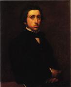 Edgar Degas Self-Portrait oil